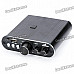 50W Audio Digital Power Amplifier MP3 Player with USB Host/AUX - Black
