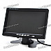 Portable 7" TFT LCD Monitor with AV In & Remote Controller (PAL/NTSC/480 x 234)