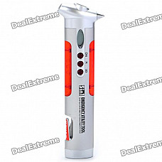 5-in-1 Digital Tire Pressure Gauge with Emergency Safety Tools (2 x AAA)