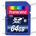 Genuine Transcend SDXC SD Memory Card - 64GB (Class 10)