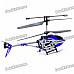 M2 Rechargeable 3.5-CH R/C Helicopter with Gyroscope - Blue (Radio Control/6 x AA)