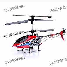 M2 Rechargeable 3.5-CH R/C Helicopter with Gyroscope - Red (Radio Control/6 x AA)