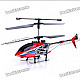 M2 Rechargeable 3.5-CH R/C Helicopter with Gyroscope - Red (Radio Control/6 x AA)