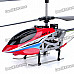 M2 Rechargeable 3.5-CH R/C Helicopter with Gyroscope - Red (Radio Control/6 x AA)