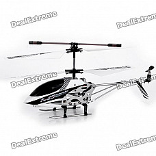 M5 Rechargeable 3.5-CH R/C Helicopter with Gyroscope - Black + White (IR Remote/6 x AA)