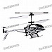 M5 Rechargeable 3.5-CH R/C Helicopter with Gyroscope - Black + White (IR Remote/6 x AA)