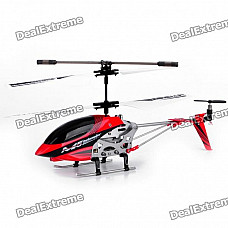 M5 Rechargeable 3.5-CH R/C Helicopter with Gyroscope - Red + White (IR Remote/6 x AA)