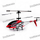 M5 Rechargeable 3.5-CH R/C Helicopter with Gyroscope - Red + White (IR Remote/6 x AA)