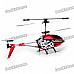 M5 Rechargeable 3.5-CH R/C Helicopter with Gyroscope - Red + White (IR Remote/6 x AA)