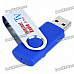 Compact USB Worldwide Internet TV/Radio/Games/MTV/Movie Player Dongle - Blue