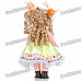 Cute Doll with Skirt & Curly Hair (Simulation Skin)