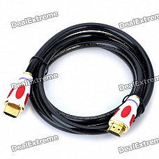 High Speed HDMI V1.4 Male to Male Connection Cable - Black (134CM-Length)