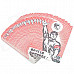 Chairman Mao Pattern Paper Playing Poker Cards - Culture Revolution Engraving