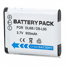 Compatible 3.7V 900mAh Replacement Rechargeable Battery Pack for PENTAX DLI88