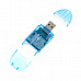 Blue USB 2.0 SD/MMC Memory Card Reader