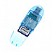 Blue USB 2.0 SD/MMC Memory Card Reader