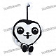 Cute Short Plush White and Black Monkey Doll Toy