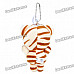 Cute Short Plush Tiger Doll Toy Photo Frame