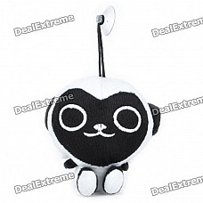 Cute Guereza Figure Plush Toy with Suction Cup