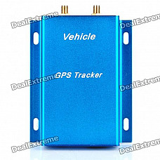 Portable Multi-Function GSM/GPRS/GPS Vehicle Tracker - Blue