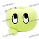 Cute Cartoon Expression PP Cotton Plush Doll with Suction Cup - Lovely