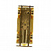 Golden Classic Automobile Decorative Butane Lighter