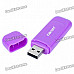 USB 2.0 SD/MMC/TF/M2 Memory Card Reader - Purple (Max. 32GB)