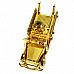 Golden Fire Engine Decorative Butane Lighter