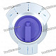 3 into 1 Optical Audio Toslink Bi-Directional Manual Switch Selector (Silver + Purple)
