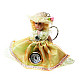 Cute Wedding Dress Doll with Clock (Green)