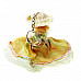 Cute Wedding Dress Doll with Clock (Green)