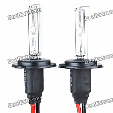 H7 35W 3200-Lumen 6000K Xenon HID White Headlamps for Car (Pair/12V)