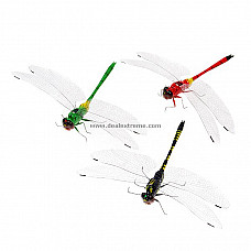 Realistic Magnetic Dragonfly (Assorted 3-Pack)