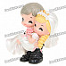 Romantic Lovely Wedding Couple Figure Toy Desk Doll Ornaments