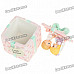 Cute Lovers Style Resin Trinket Box Ornaments