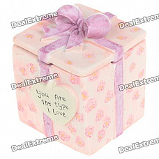 Cute Lovers Style Resin Trinket Box Ornaments