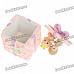 Cute Lovers Style Resin Trinket Box Ornaments