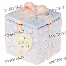 Cute Lovers Style Resin Trinket Box Ornament