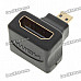 Gold Plated HDMI A-Type Female to HDMI D-Type Male Vertical Adapter/Converter