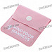 Portable Travel Cigarette Ash Bag - Pink