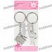 Zinc Alloy Lovers Keychains (Movie/Film Action Board & Camera / 2-Piece Set)