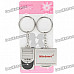 Zinc Alloy Lovers Keychains (Host Computer & Display Screen / 2-Piece Set)