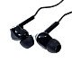 Black In-Ear Earphone with Spare Earbuds (3.5mm)