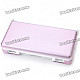 Protective Plastic Case with Aluminum Cover for NDSL - Pink