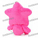 Starfish Figure Toy with Suction Cup - Rose Red