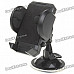 Universal Car Swivel Mount Holder - Black