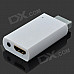 HDMI 720P/1080P + 3.5mm Audio Converter Adapter for WII
