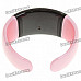 Stylish Bluetooth V2.1 Bracelet w/ Vibration Function + Digital Time - Pink