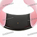 Stylish Bluetooth V2.1 Bracelet w/ Vibration Function + Digital Time - Pink
