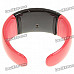 Stylish Bluetooth V2.1 Bracelet w/ Vibration Function + Digital Time - Red